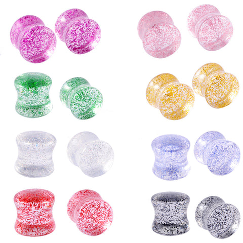 Colors Accrylic Ear Plugs