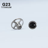 14G ASTM F136 Titanium Micro Dermal Piercing Jewelry