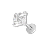 16G ASTM F136 Titanium Cartilage Helix Labret Stud Earring 1960