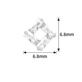 16G ASTM F136 Titanium Cartilage Helix Labret Stud Earring 1960