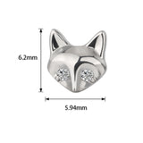 16G ASTM F136 Titanium Fox Larbet Stud 1286