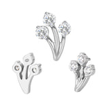 16G ASTM F136 Titanium Cartilage Helix Labret Stud Earring 1959