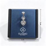 Leather Piercing Jewelry Display with Clip for Septum Nipple Piercing Jewelry