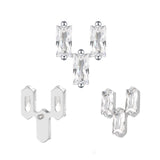 16G ASTM F136 Titanium Cactus Cartilage Helix Labret Stud Earring 2027