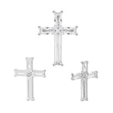 16G ASTM F136 Titanium Cross Cartilage Helix Labret Stud Earring 2026