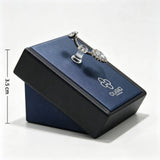 Leather Piercing Jewelry Display with Clip for Septum Nipple Piercing Jewelry