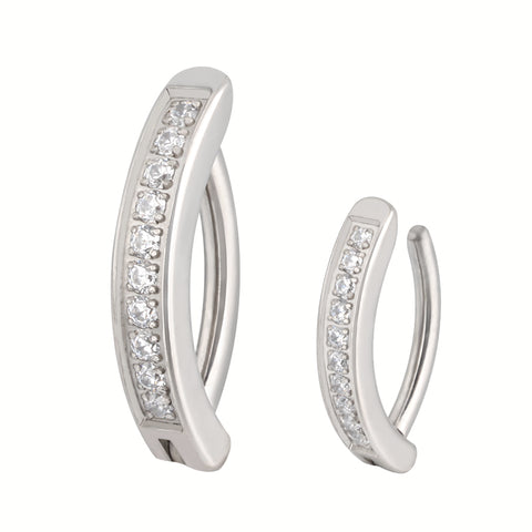 14G ASTM F136 Titanium Clicker Belly Button Ring