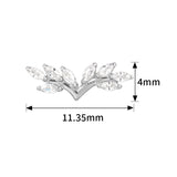 16G ASTM F136 Titanium Cartilage Helix Labret Stud Earring 1958