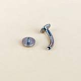 14G ASTM F136 Titanium Floating Belly Button Ring Navel Piercing