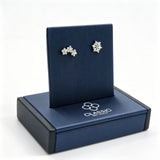 2 Hole Leather Piercing Jewelry Display With Stand for Labret Stud