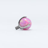 16G 14G ASTM F136 Titanium Claw Setting Opal Ball Piercing Replacement Accessory