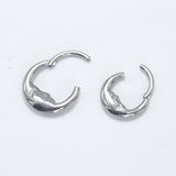 16G ASTM F136 Titanium Moon Septum Clicker Daith RIng