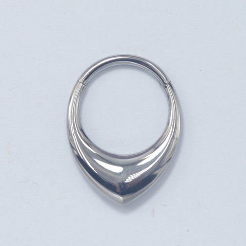 16G ASTM F136 Titanium Septum CLicker Daith Ring