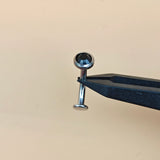 14G ASTM F136 Titanium Floating Belly Button Ring Navel Piercing