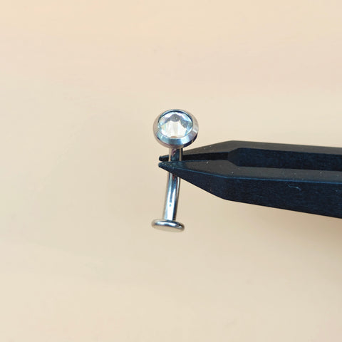 14G ASTM F136 Titanium Floating Belly Button Ring Navel Piercing
