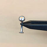 14G ASTM F136 Titanium Floating Belly Button Ring Navel Piercing