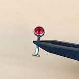14G ASTM F136 Titanium Floating Belly Button Ring Navel Piercing