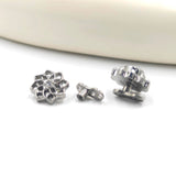 14G ASTM F136 Titanium Flower Mircro Dermal Top