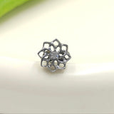 14G ASTM F136 Titanium Flower Mircro Dermal Top