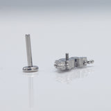 16G ASTM F136 Titanium Cartilage Helix Labret Stud Earring