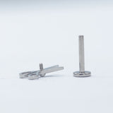 16G ASTM F136 Titanium Scissors Labret Stud Earring