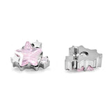 16G ASTM F136 Titanium Star Labret Stud Internal Thread