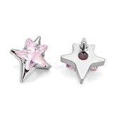 16G ASTM F136 Titanium Spike Cone Star Labret Stud Internal Thread