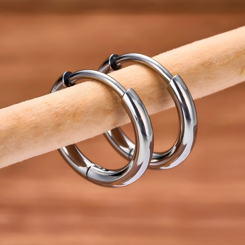 12G ASTM F136 Titanium Hinged Segment Ring Clicker