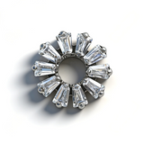 16G ASTM F136 Titanium Wreath Larbet Stud Internal Threaded