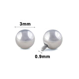 14G 16G Replacement Ball 3mm 4mm 5mm for Labret Barbell