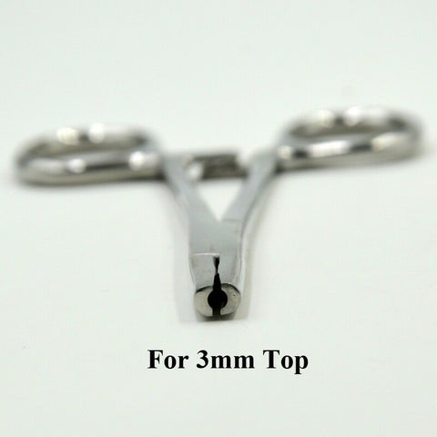 Stainless Steel Piercing Ball Grabber Surface Anchor Forceps Piercing Tools