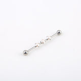 Prong Set Pearl Piercing Jewelry