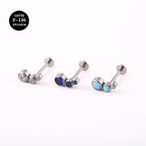 16G ASTM F136 Titanium Labret Piercing Jewelry