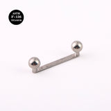 14G ASTM F136 Titanium Surface Barbell Dermal Piercing with Ball