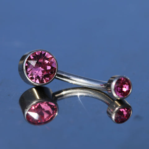 14G Implant Grade Titanium ASTM F136 Belly Button Rings