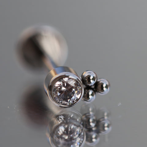 Labret in titanio 16G ASTM F136