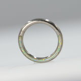 16G Implant Grade Titanium ASTM F136 Opal Ring Septum Clicker