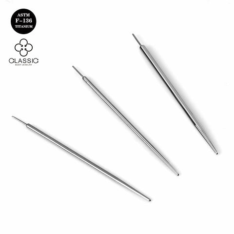 Threadless Insertion Taper for Piercing Tools